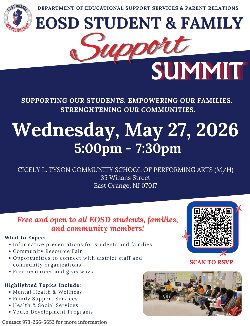 EOSD Family Summit May 27th 5 pm